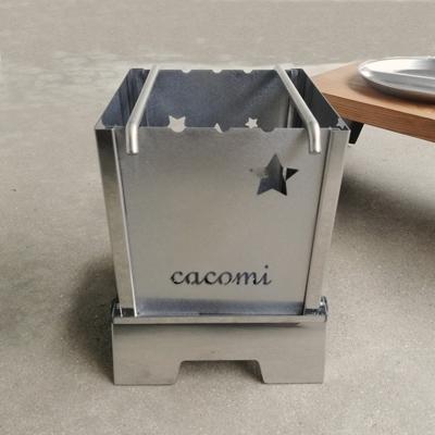 ふるさと納税 守口市 焚き火台　コンロ　艶消し2トーン　囲　cacomi  S  star スター　A3ファイル付き |  | 02