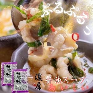 【化粧箱入り】福岡グルメ！博多牛もつ鍋セット10人前(牛もつ2人前 200g×5袋)