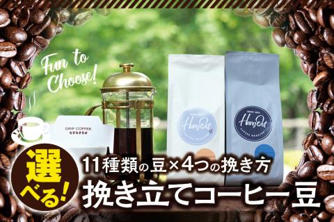 【細挽き】（ブレンド3+ブラジルサントス2）挽き立てコーヒー豆 750gセット【hgo001-a-10】