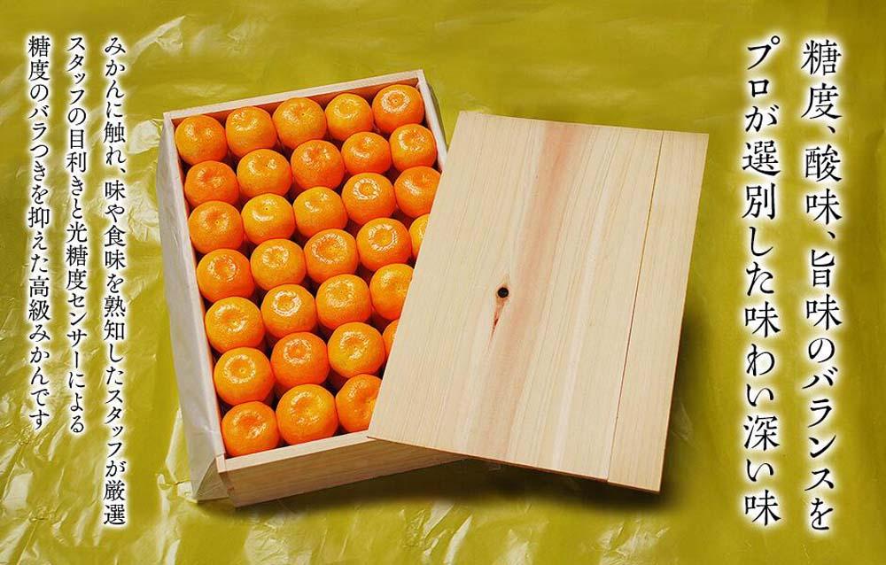 みかん めっちゃうまいんじゃ 木箱入 約5kg（内容量4.3kg） みかんの会厳選 特選品 M S 2S サイズのいずれか 和歌山県産 産地直送 S品 贈答用 　先行予約　［みかんの会］_イメージ4