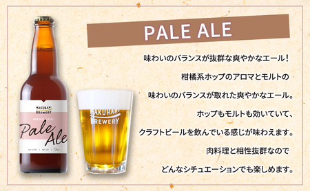 【ALE LOVER】「BLONDE ALE ／PALE ALE」2銘柄／計12本セット 定期便3回 幕張ブルワリー クラフトビール