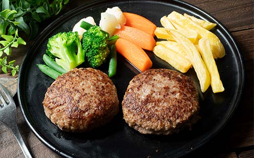北海道産手作りジューシーハンバーグの大きさいろいろバラエティパック 無添加 ハンバーグ 肉 牛肉 豚肉 おかず 弁当 F4F-8544