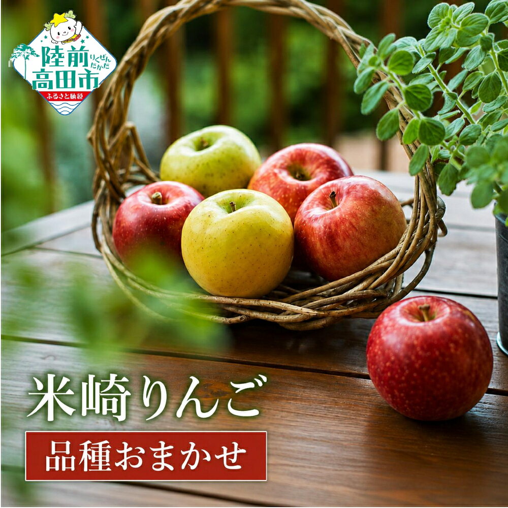 【ふるさと納税】先行予約 旬のりんご 品種 おまかせ 内容量が選べる 2.5kg 5kg [ 旬 フルーツ リンゴ 林檎 アップル 果物 米崎りんご 高評価 期間限定 数量限定 人気 ジューシー 甘い 産地直送 新鮮 旬 家庭用 農業 岩手 陸前高田 マルキヨファーム 美味しい ]