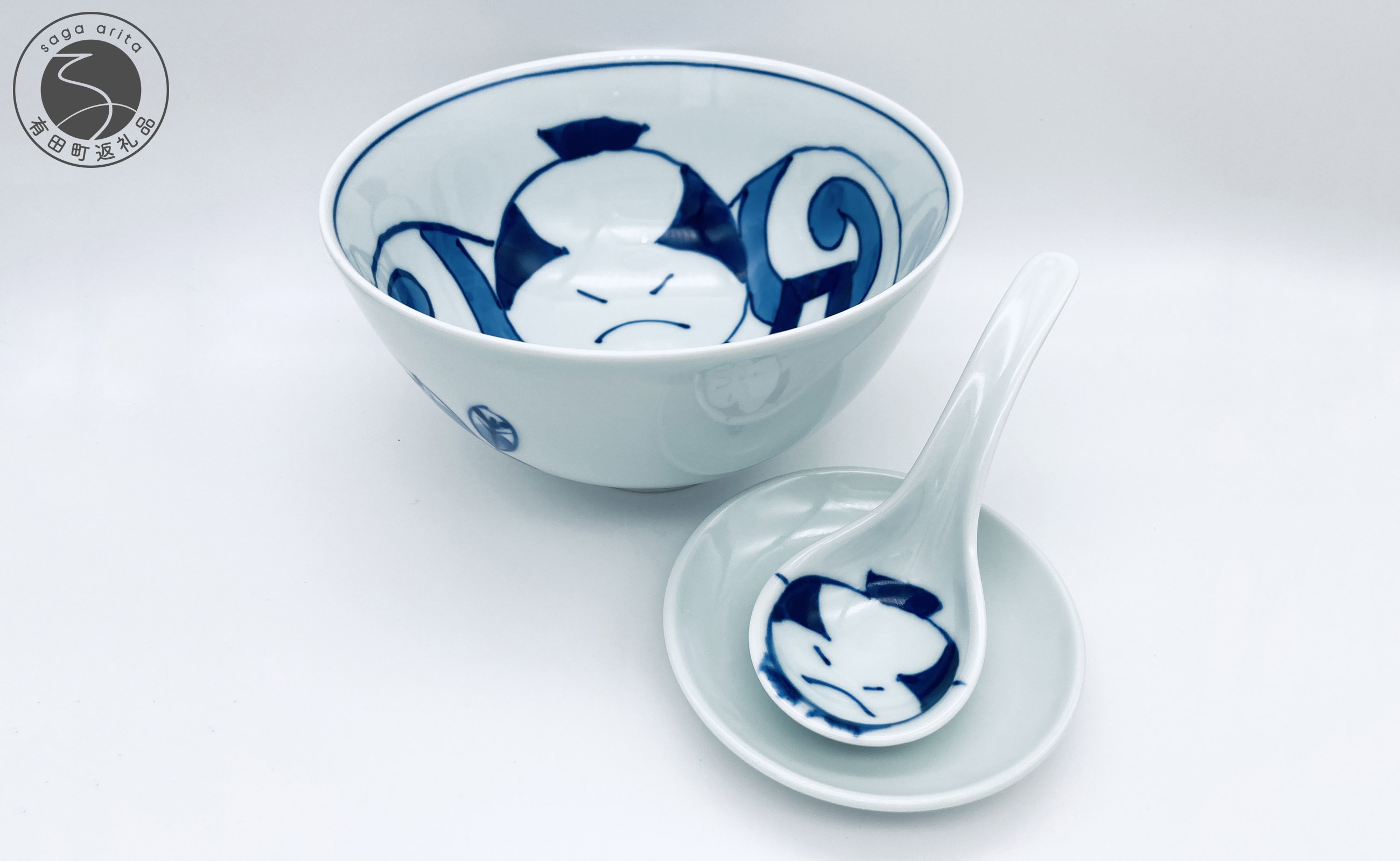 
                  有田焼 江戸情緒の奴だこの丼とレンゲのセット【しん窯 青花】【佐賀県陶磁器工業協同組合】食器 うつわ 器 丼ぶり 丼 レンゲ うどん ラーメン お正月 手描き 江戸 歌舞伎 プレゼント ギフト 35000円 3.5万円 fx001
                