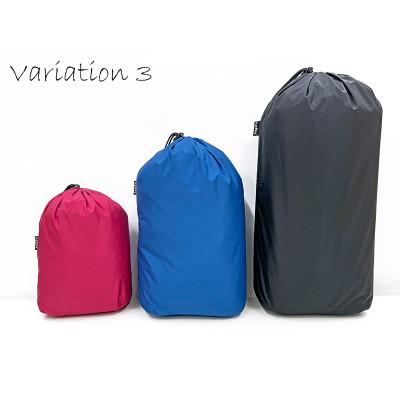 ふるさと納税 羽咋市 【バリエーション3】oxtos(オクトス) 透湿防水スタッフバッグ3〜10L オーバル(3枚セット)