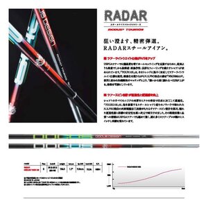 DY69_ゴルフクラブ　単品 RELOADED+ Mアイアン ブラック フルスコアライン DOCUS LONGBOW NEO SILVER カーボンシャフト、DOCUS RADAR MODUS3 TO