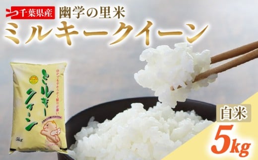 令和7年産 米 幽学の里米 ミルキークイーン 5kg 新米 精米 国産 千葉県産ミルキークイーン 炊飯 おにぎり お米 おこめ 白米 コメ ライス ご飯 備蓄 ギフト プレゼント 贈答 記念日 お祝い 送料無料 産地直送 千葉 千葉県産 ふるさと納税 千葉県 旭市 幽学の里米 ugs009
