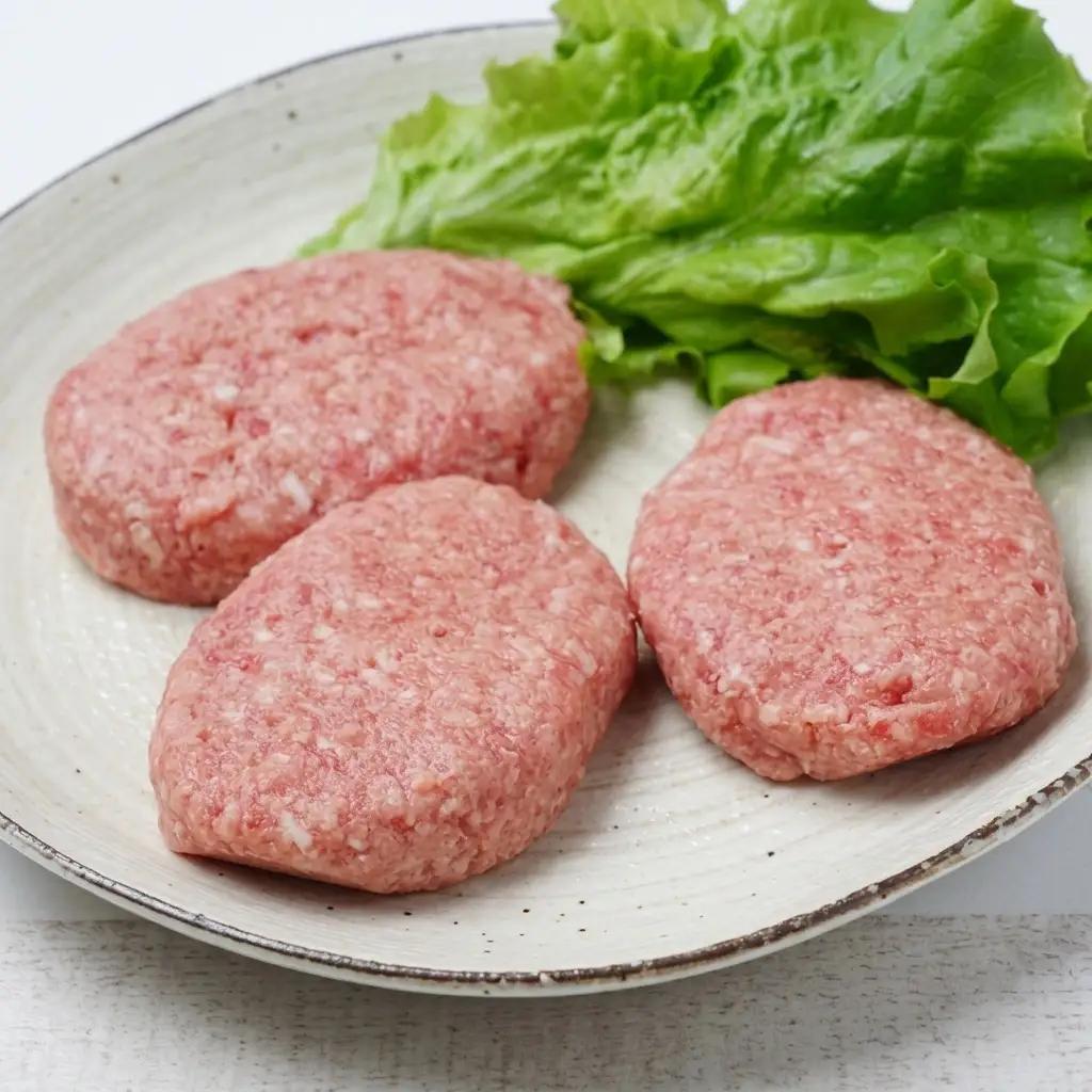 お肉屋さんの手ごね お肉屋さんの手ごね 1.4kg （140g×10個）