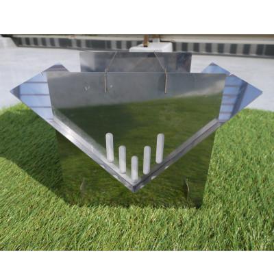 ふるさと納税 みよし市 コンパクト焚き火台「Forest and Island」M.S.S model-01 |  | 02