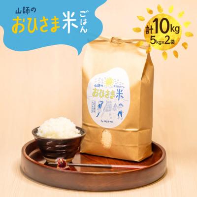 ふるさと納税 美郷町 米 おひさま米 5kg 2袋 計10kg [HUTTE 宮崎県 美郷町 31ao0026]
