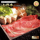 【ふるさと納税】山形牛 すき焼用 肉質等級：4等級(B.M.S.No.5)以上 F2Y-0873