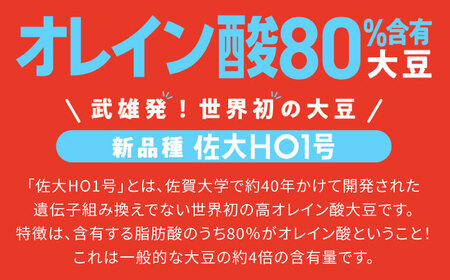 【3回定期便】からだにうれしすぎる大豆 武雄産 高オレイン酸大豆 7種セット/武雄温泉物産館[UDO005] 大豆加工品 大豆セット 大豆生活