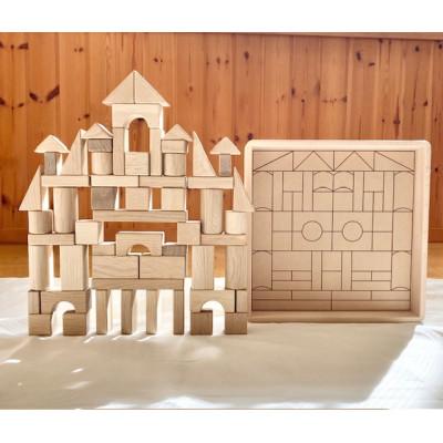 ふるさと納税 郡上市 ナラ材白木つみき |  | 02