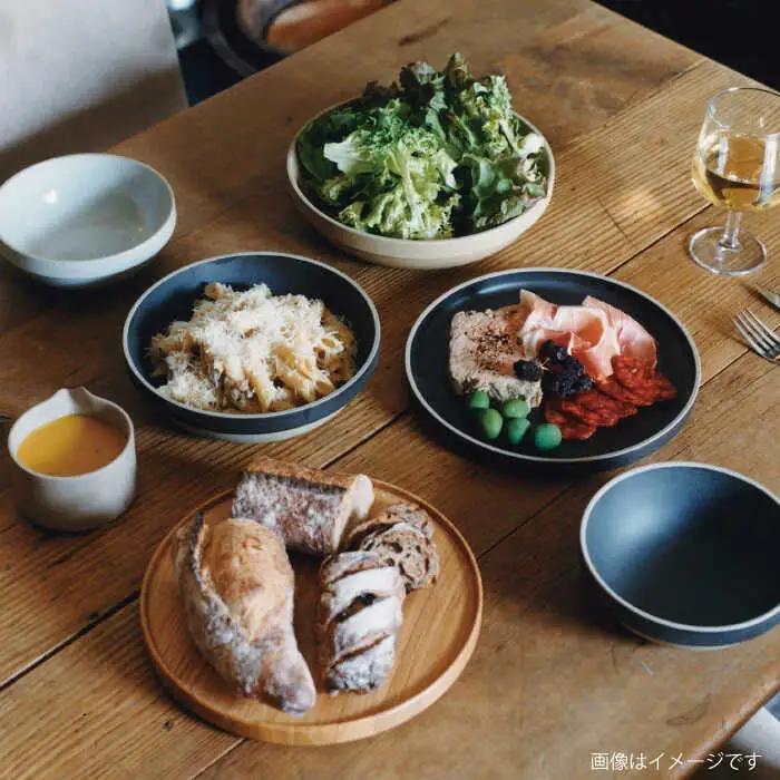 【波佐見焼 HASAMI PORCELAIN】ラウンドボウル グロスグレイ 2点セット【東京西海】[DD239]