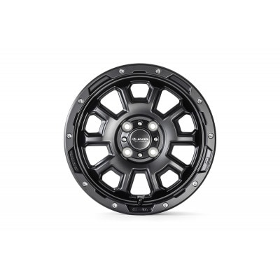 JAOS ADAMAS BL5 15x5.0J+46 4H100.0 マットブラック【1681235】