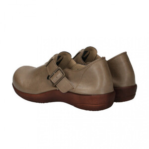 ベルトコンフォートシューズ｜オーク L(24.0cm) レディース スリッポン 幅広 甲高 外反母趾 ゆったり幅 大人気 靴