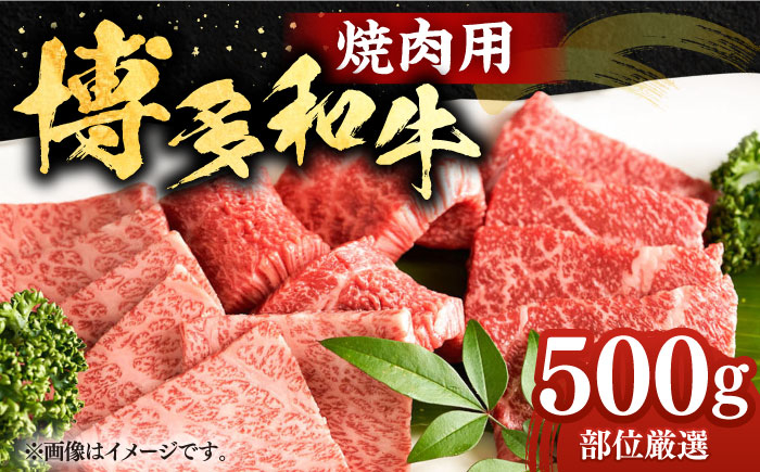 
博多和牛 焼肉用 500g バラ ロース もも 《豊前市》【株式会社Meat Plus】 焼肉 肉 黒毛和牛 [VBB002]
