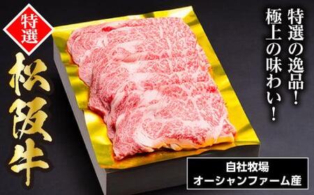 松阪牛 しゃぶしゃぶ用（特選ロース）500g  (0040)