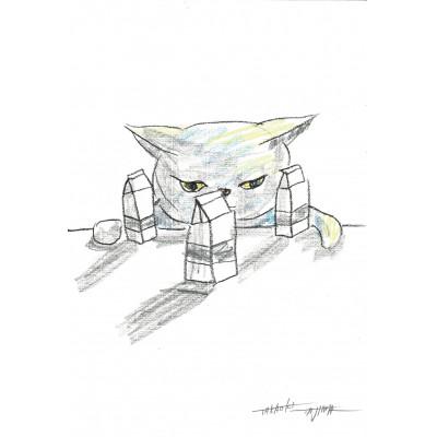 ふるさと納税 八千代市 アーティスト　田島亨央己　作品名:Drawing202507-63