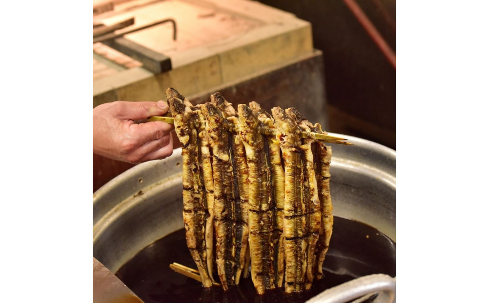 焼きあなご1串・蒲焼きうなぎ2尾食べ比べセット