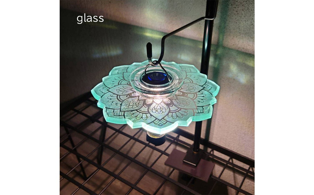 ゴールゼロ用シェード　REN　蓮　マット　1個　アウトドア・インテリアに　川崎市自社工場一貫生産品【glass】 141305_MH10VC02