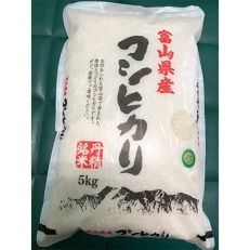 【毎月定期便】6カ月定期便　こだわりのお米　コシヒカリ精米5kg 全6回