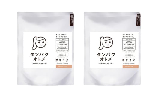 プロテイン タンパクオトメ 2袋 さわやかピーチ ×2 | プロテイン ソイプロテイン ホエイプロテイン 女性 プロテイン 美容 プロテイン プロテインシェイカー プロテイン サプリメント タマチャンショップ 大分県 中津市