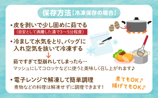 【定期便3ヶ月】里芋『とろまろ』土付き 4.5kg・H139