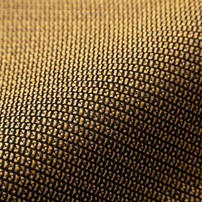 【手織りネクタイ】イエロー フレスコタイ kuskafabric 京都・丹後のシルク織物【1689953】