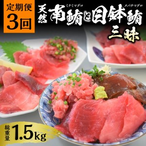 海からの贈り物 焼津天然まぐろ三昧(3回お届け)定期便 (a30-232)