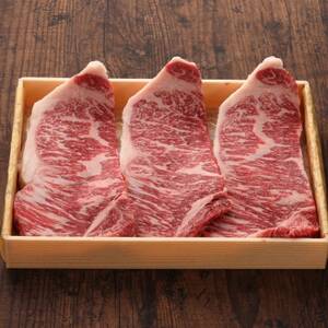 GI認証　くまもとあか牛サーロインステーキ　200g×3枚(益城町)【配送不可地域：離島】【1461215】