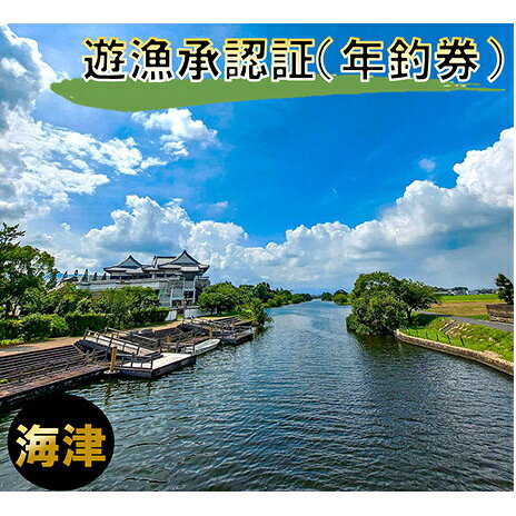 【ふるさと納税】遊漁承認証（年釣券） チケット 　お届け：2026年11月30日まで