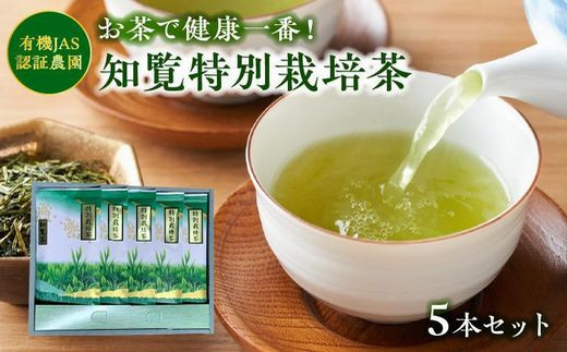 知覧特別栽培茶5袋セット【1185894】
