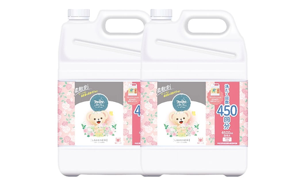 
            ファーファ柔軟剤 ストーリーしあわせの花束4,500ml×2個 洗濯 日用品 部屋干し 抗菌 48時間抗菌 静電気防止 赤ちゃん 超特大 防臭 花粉対策
          