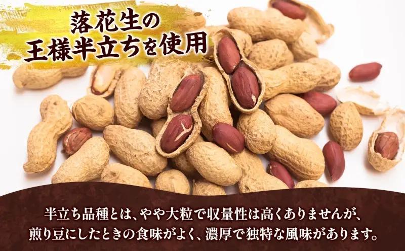 11月下旬から順次発送 原繁の落花生 2袋 セット サヤ付き落花生 味付落花生 各250g×1 国産 落花生 豆 さや付き 味付き 国産豆 塩加減 おつまみ おやつ 新豆 お取り寄せ ご当地 送料無料