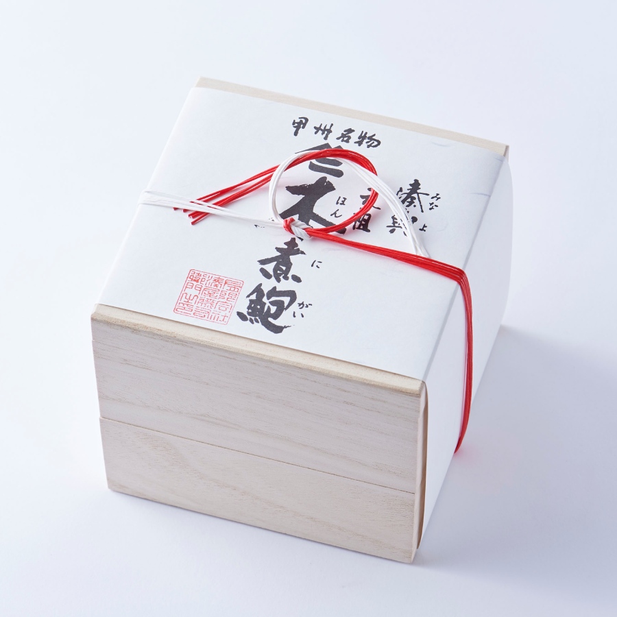 ＜湊与＞本煮鮑 200g（2粒入り）