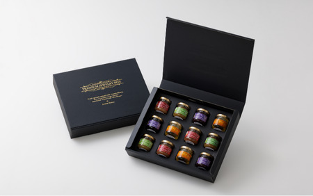 TK29-25A ジュエリーボックス 新世代ぶどうのスプレッドとアカシア蜂蜜の詰め合わせ 12個入 // 長野県 松川町産 南信州 ぶどう シャインマスカット ナガノパープル クイーンルージュ® 寒天