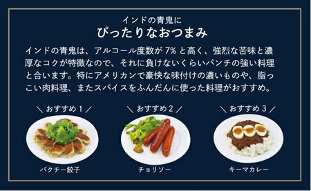 【定期便9カ月】インドの青鬼 350ml 48本 クラフトビール 詰合せ セット 地ビール IPA ipa | 長野県 佐久市 信州 ヤッホーブルーイング よなよなの里