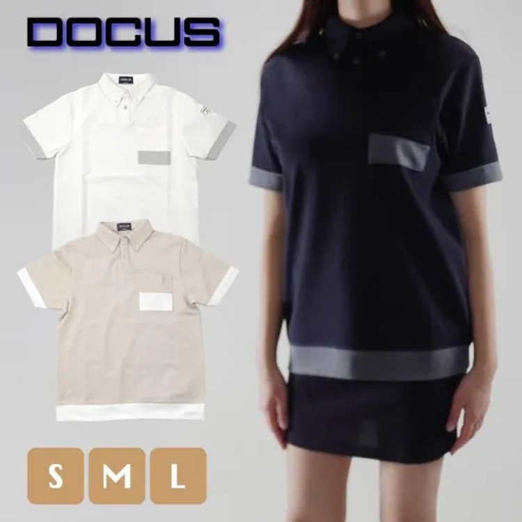 
            ゴルフレディースウェア Sweat Polo DCL25S002｜ゴルフ golf ゴルフ用品 スポーツ スポーツ用品 DOCUS ドゥーカス ギフト 贈答 景品 茨城県 古河市_FW09
          
