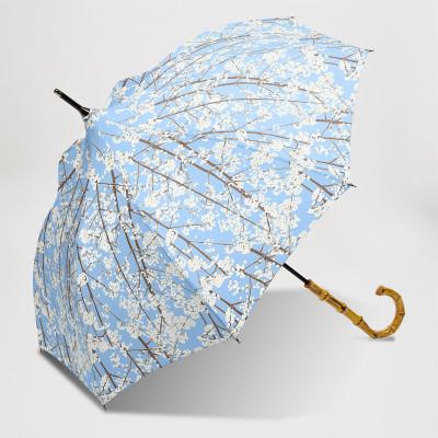 ふるさと納税 東大阪市 EMILY BURNINGHAM 晴雨兼用パゴダ長傘47cm[ホワイトベリー]
