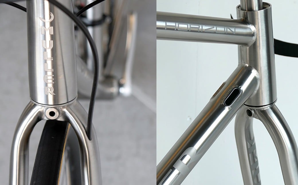 【受注生産】HORIZONディスクブレーキチタンロードバイク