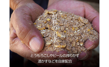 京都もり牛 食べ比べ スライス 1kg 赤身・霜降