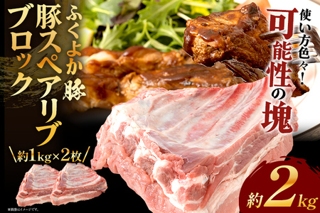 豚肉 スペアリブブロックカット 約2kg 豚肉