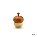 【ふるさと納税】【高岡銅器】まどか どんぐりん Gold　空穏KUON　おりん　【民芸品 工芸品 伝統技術 おりん】