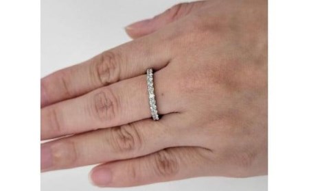 Pt950 ダイヤ0.50ｃｔ ハーフエタニティ リング | リング ダイヤ リング K18 リング ジュエリー リング 指輪 ジュエリー リング アクセサリー 【JP0781_x011】