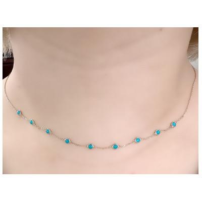 ふるさと納税 松山市 K10　トルコ石　ネックレス |  | 01