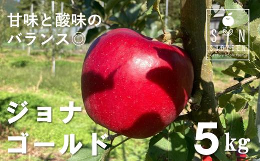 【先行予約】 松陽園 樹上完熟 りんご ジョナゴールド 5kg【2025年10月中旬頃から順次発送】 農家直送