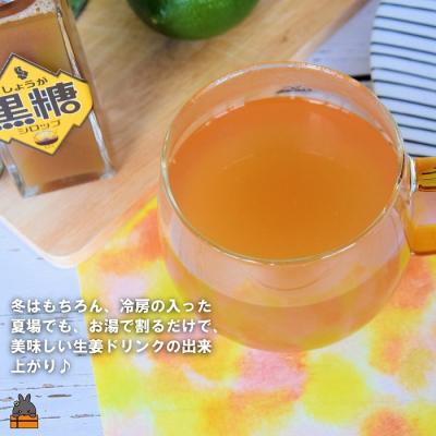ふるさと納税 徳之島町 徳之島産しょうが100%使用!体ぽかぽか!しょうが黒糖シロップ(100ml×3本) |  | 01