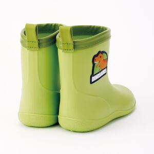 ワッペン付レインブーツ　ディノサウルス　16cm　671333　5-110