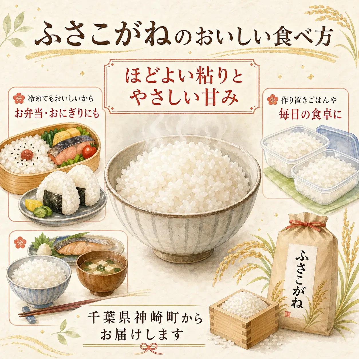 【ふるさと納税】【令和8年産 新米先行予約】米 20kg 千葉県神崎町産 ふさこがね 白米（5kg×4袋） 早場米 冷めてもおいしい お弁当 おにぎり たっぷり 家庭用 [025-a016]